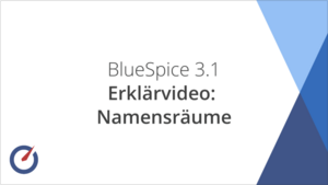 Namensräume in BlueSpice 3.1